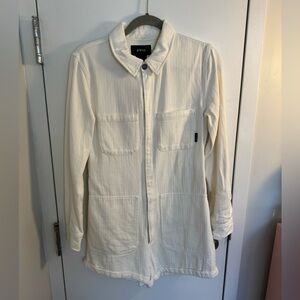 ATWYLD White cotton romper